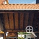 Detailfoto aanbouw – carport woonhuis